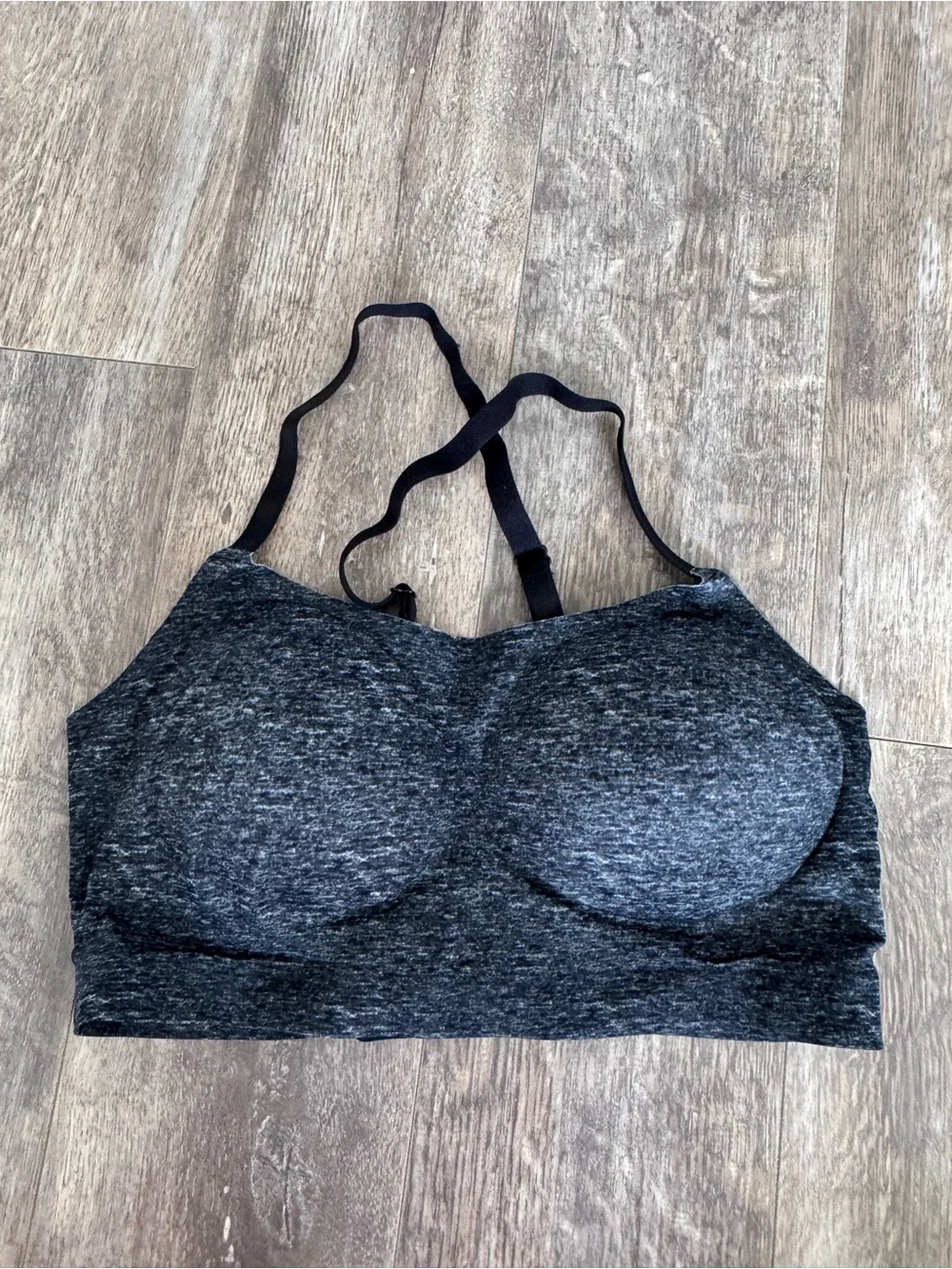 Soma Enbliss Luxe Adjustable Bralette Color: BLURRED HEATHER QUARTZ Size: M
